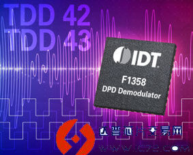 IDT全新數字預失真解調器為蜂窩基站提供業界領先的性能